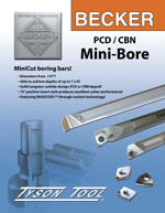 PCD / CBN Mini Bore, 8 page Catalogue