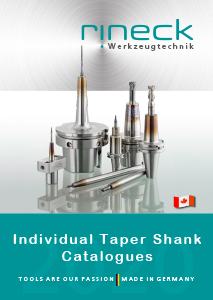 RINECK CANADA Individual Taper Tooling