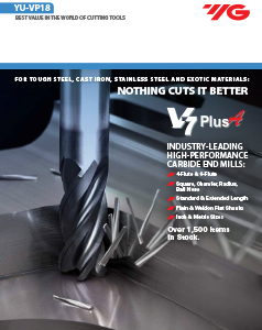 YG1 Available from Tyson Tool Copmany Limited